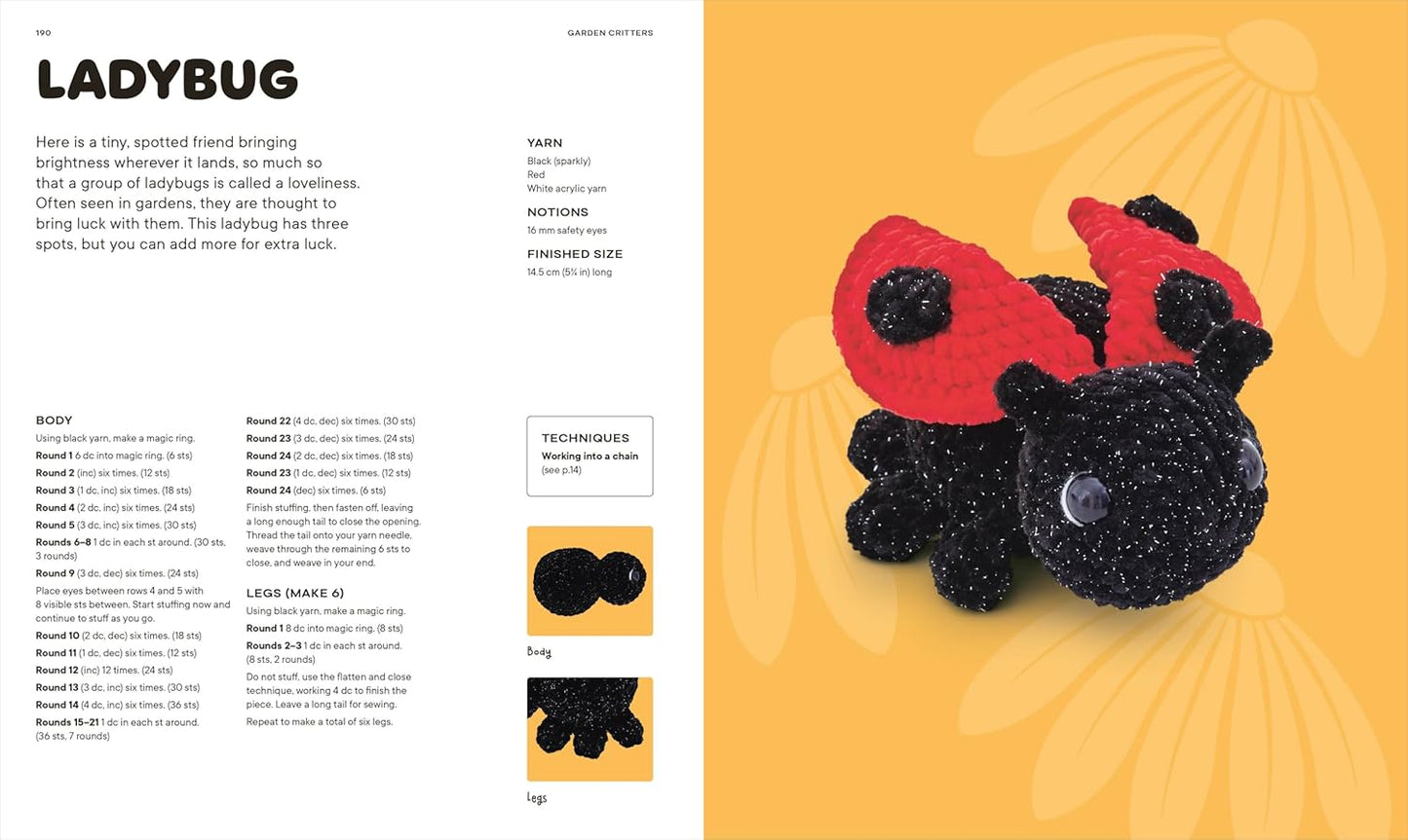 Amigurumi Animals: Over 50 Adorable, Low-sew Plushies to Crochet (Hardback)
