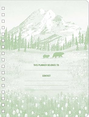 The Art of the National Parks Undated Planner (Spiral-bound)
