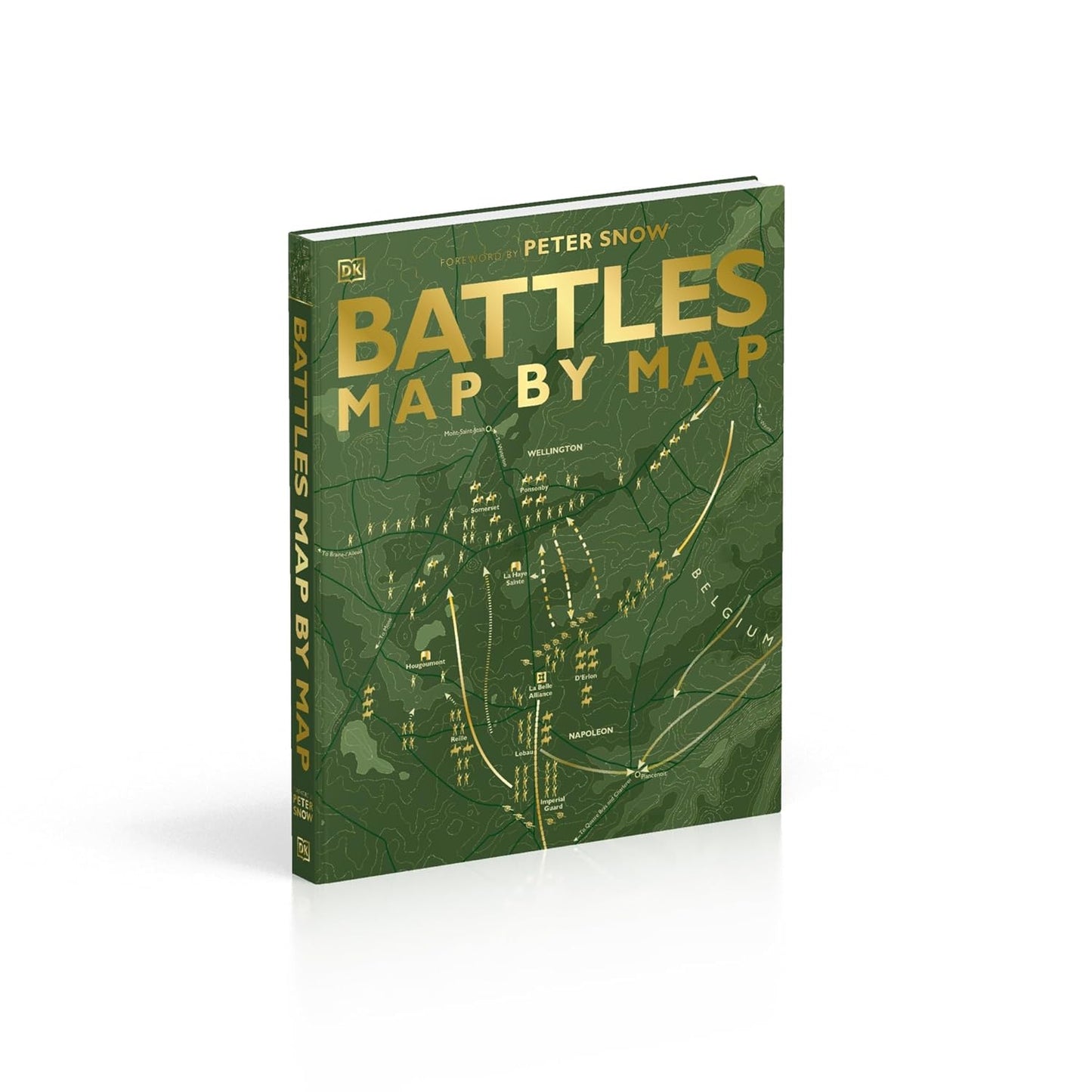 Battles Map by Map - DK History Map by Map (Hardback)