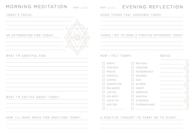 Gratitude (Inner World Series): A Day and Night Reflection Journal