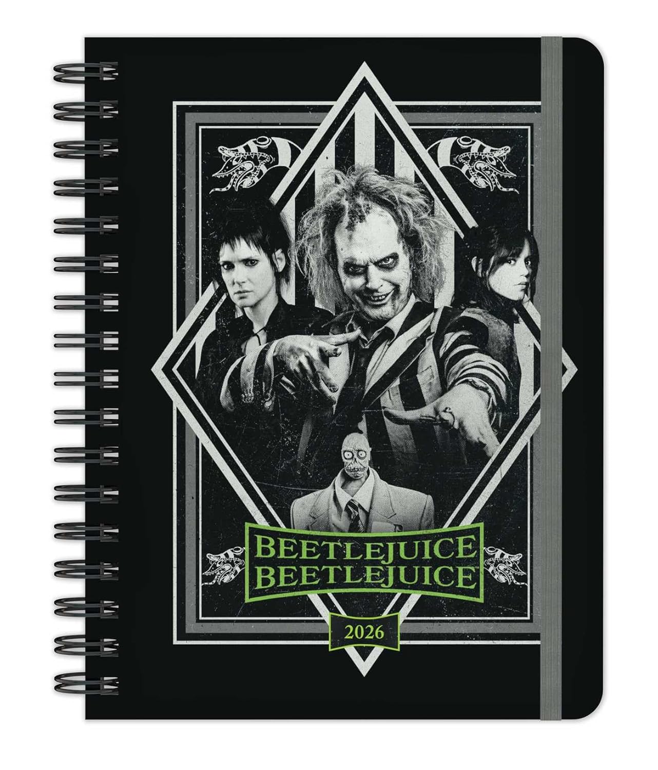 2026 Beetlejuice Beetlejuice 13-Month Weekly Planner (Spiral-bound)