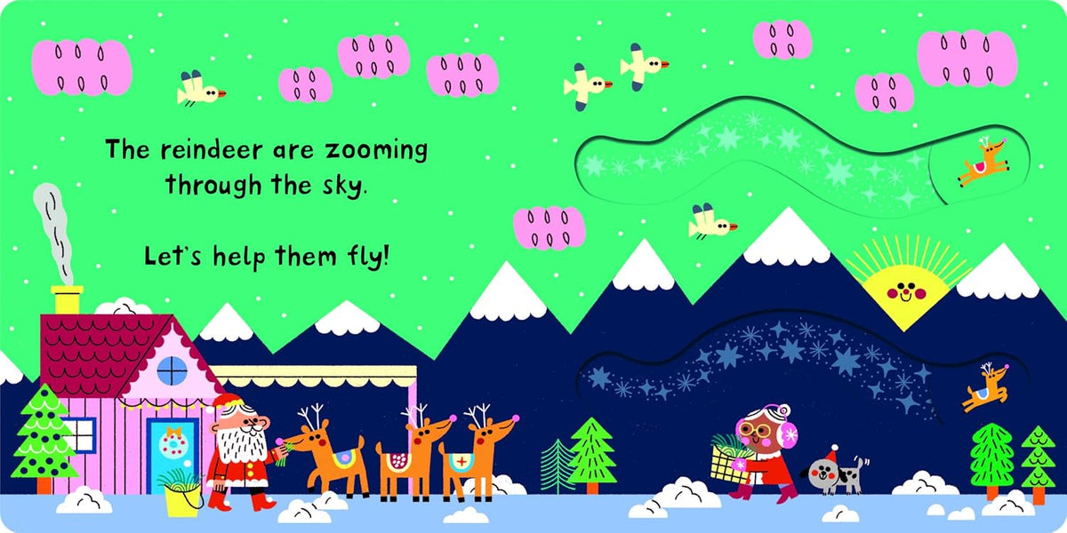 Ready, Steady, Race! Christmas (Board book)