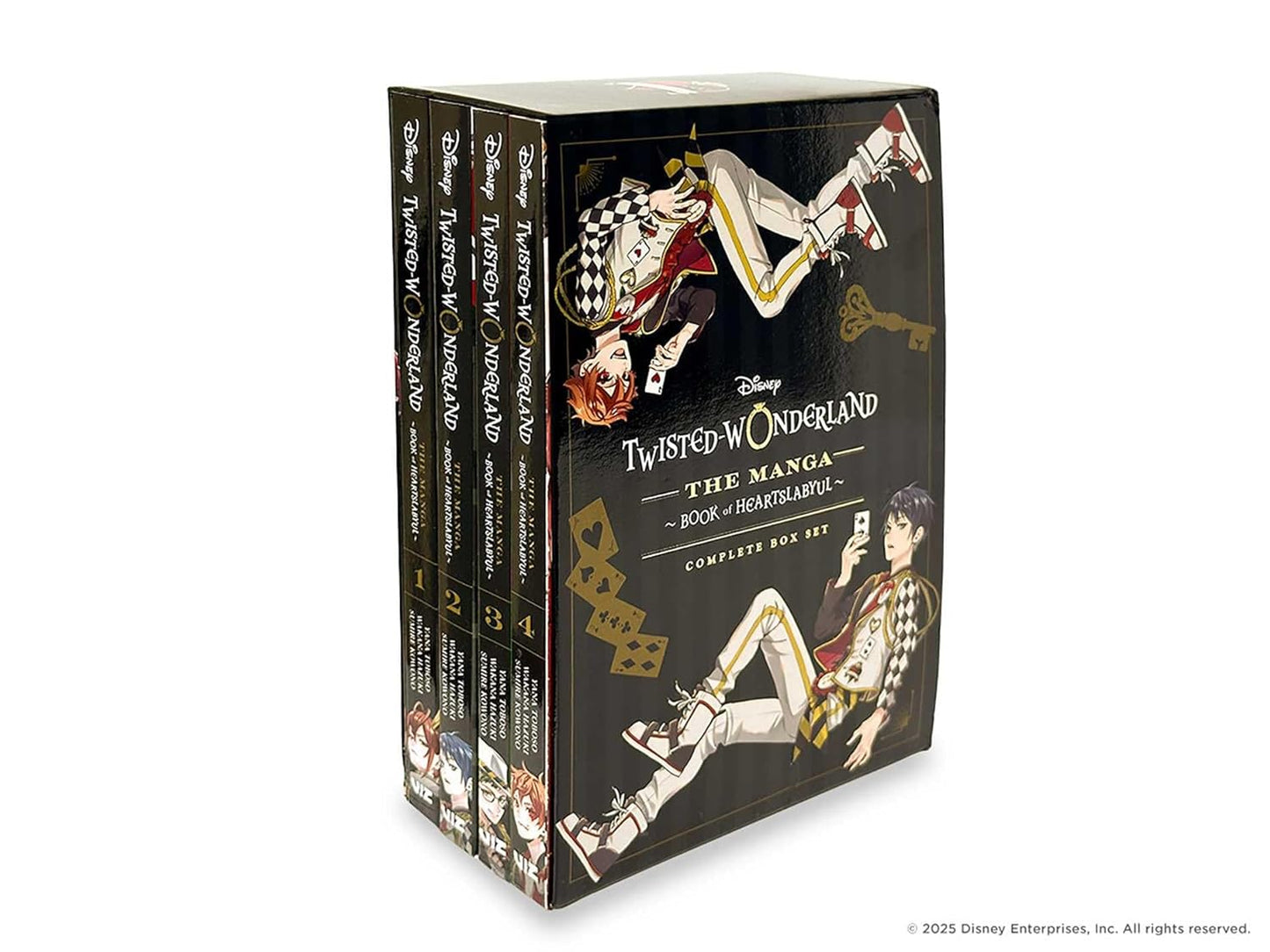 Disney Twisted-Wonderland: The Manga – Book of Heartslabyul Complete Box Set: Includes vols. 1-4 with premium - Disney Twisted-Wonderland: The Manga – Book of Heartslabyul Complete Box Set