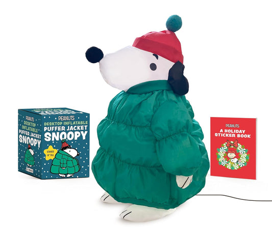 Peanuts: Desktop Inflatable Puffer Jacket Snoopy: Stands 14" Tall (Rp Minis)