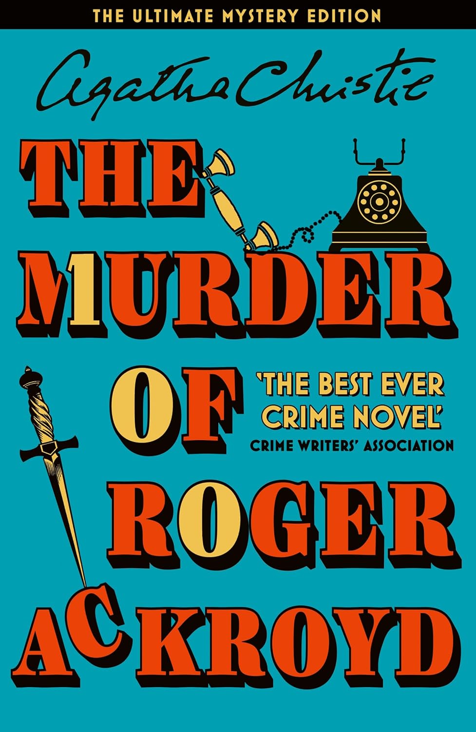 The Murder of Roger Ackroyd By Agatha Christie - Hercule Poirot #4  The Ultimate Mystery Edition (Hardback)