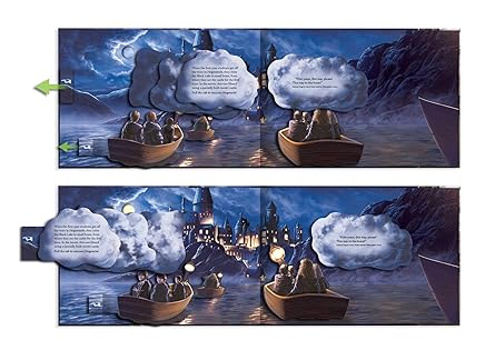 Harry Potter Journey to Hogwarts: A Magical Surprises Pop-Up Book (Hardcover)