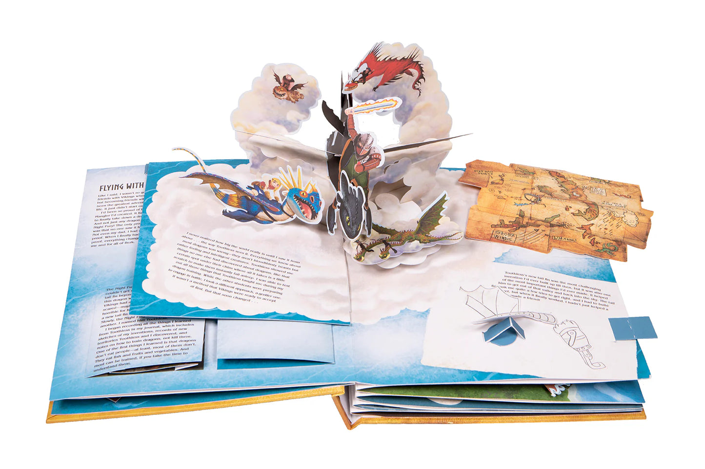 DreamWorks Dragons: Adventures with Dragons A Pop-Up History