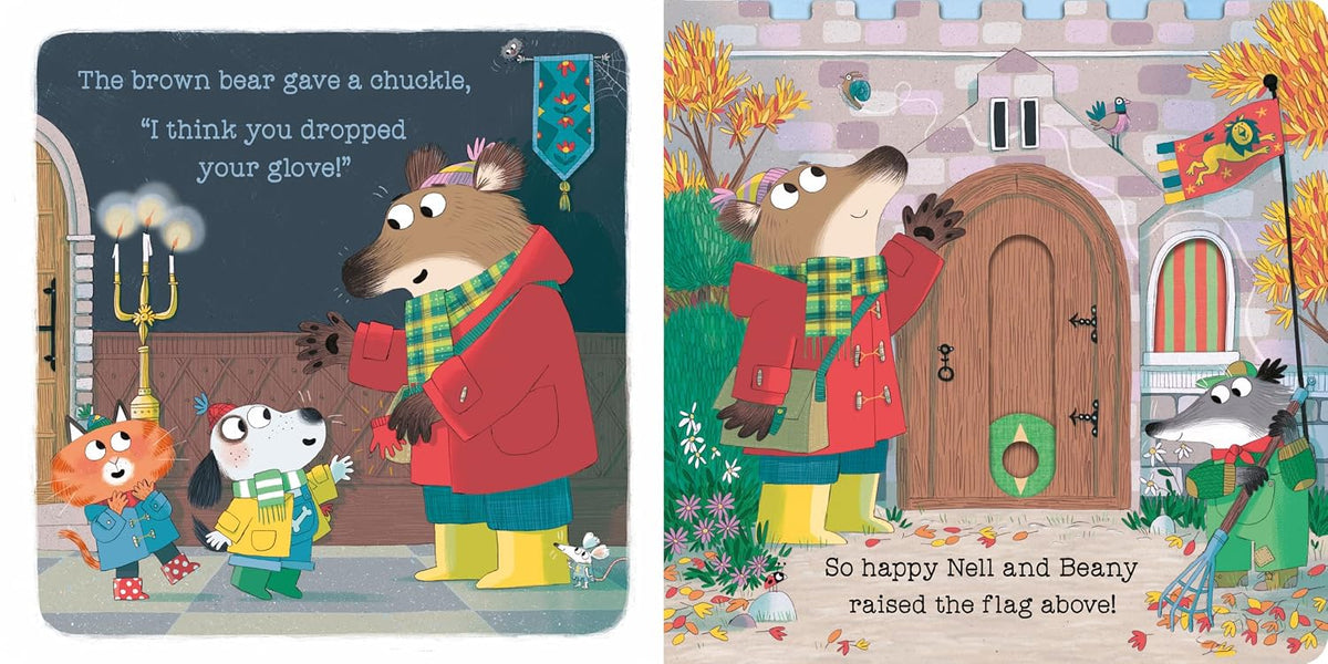 Nell and Beany: The Lost Glove - Nell & Beany (Board book)