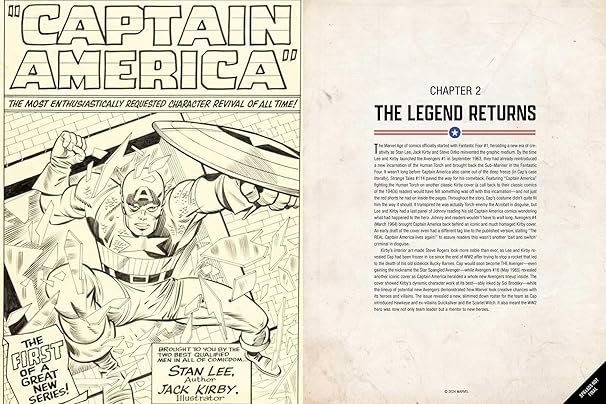 Marvel's Captain America: The Illustrated History: The Making of the Star-Spangled Avenger (Hardback)