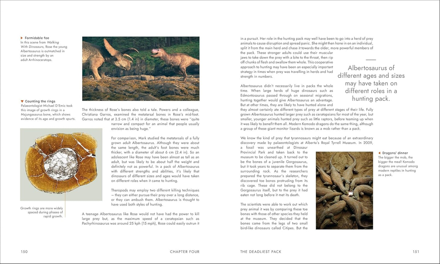 BBC Walking With Dinosaurs: Uncovering the Secret Stories of Prehistoric Life (Hardback)