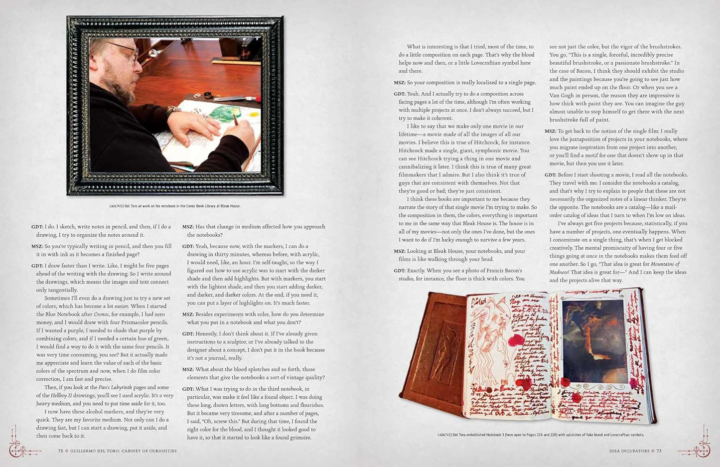 Guillermo del Toro: Cabinet of Curiosities [Reissue]: My Notebooks, Collections, and Other Obsessions (Hardcover )