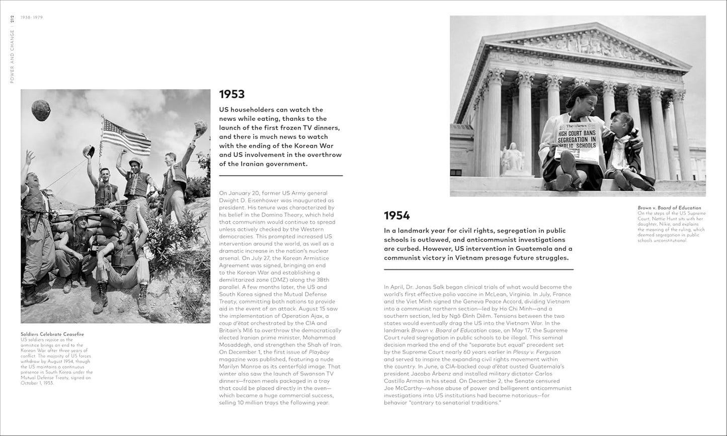 The History of the USA Year by Year (Hardback)