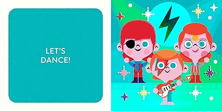 Baby Bowie: A Book about Adjectives (Baby Rocker) Board book