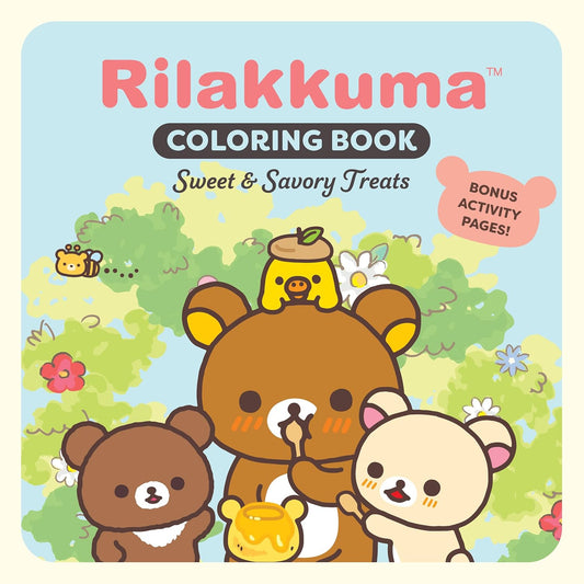 Rilakkuma Coloring Book: Sweet & Savory Treats - Rilakkuma (Paperback)