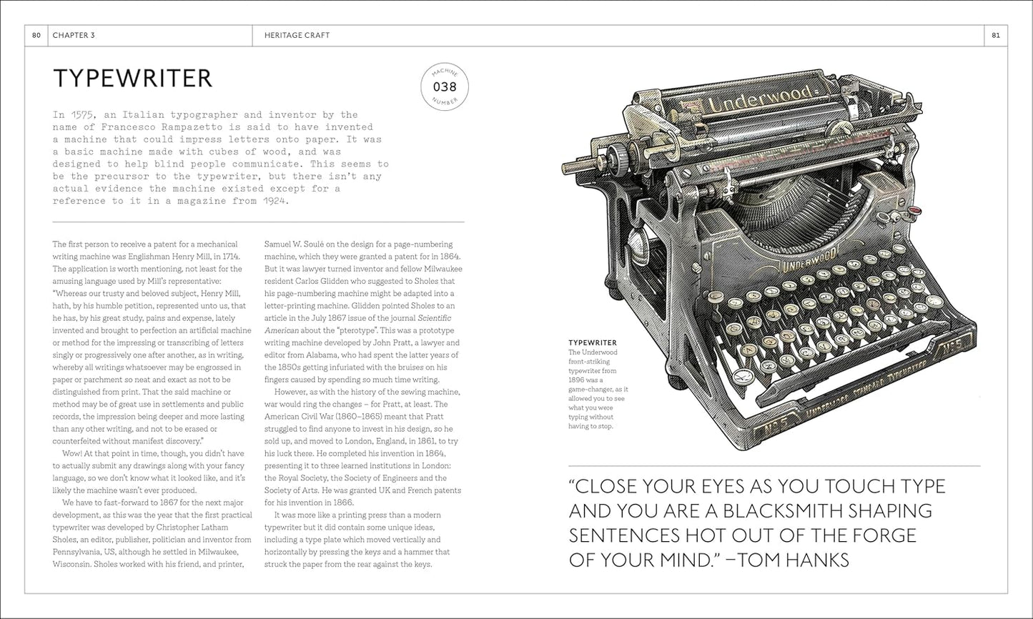 Machines A Visual History: 100 Machines and the Remarkable Stories Behind Each Invention (Hardback)