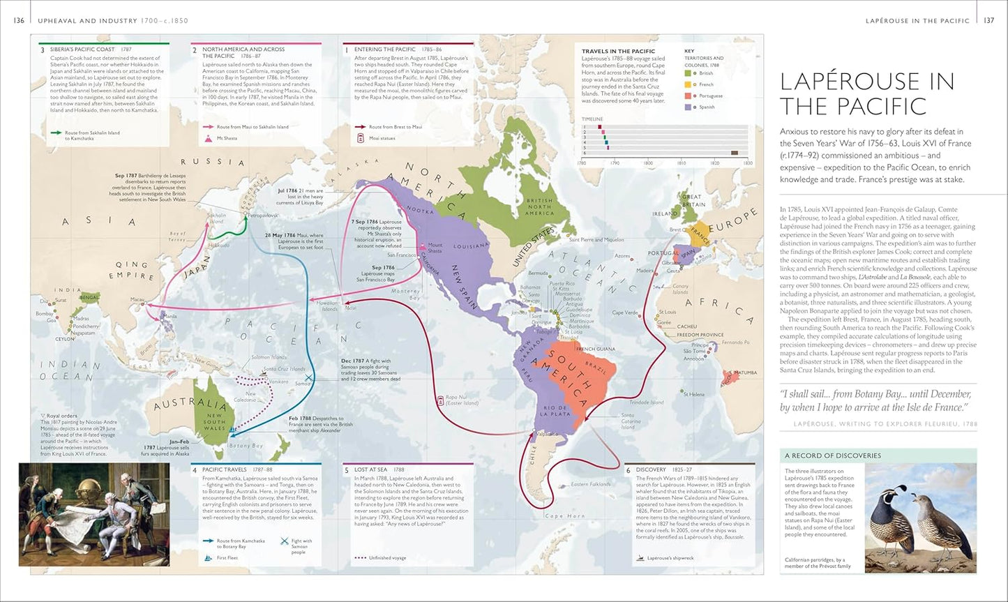 Exploration Map by Map: From Migrations and Encounters to Voyages and Discoveries - DK History Map by Map (Hardback)
