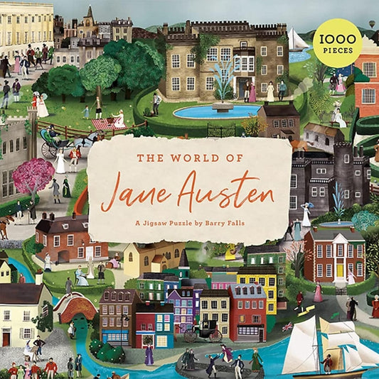 The World of Jane Austen 1000 Piece Jigsaw Puzzle (Jigsaw)