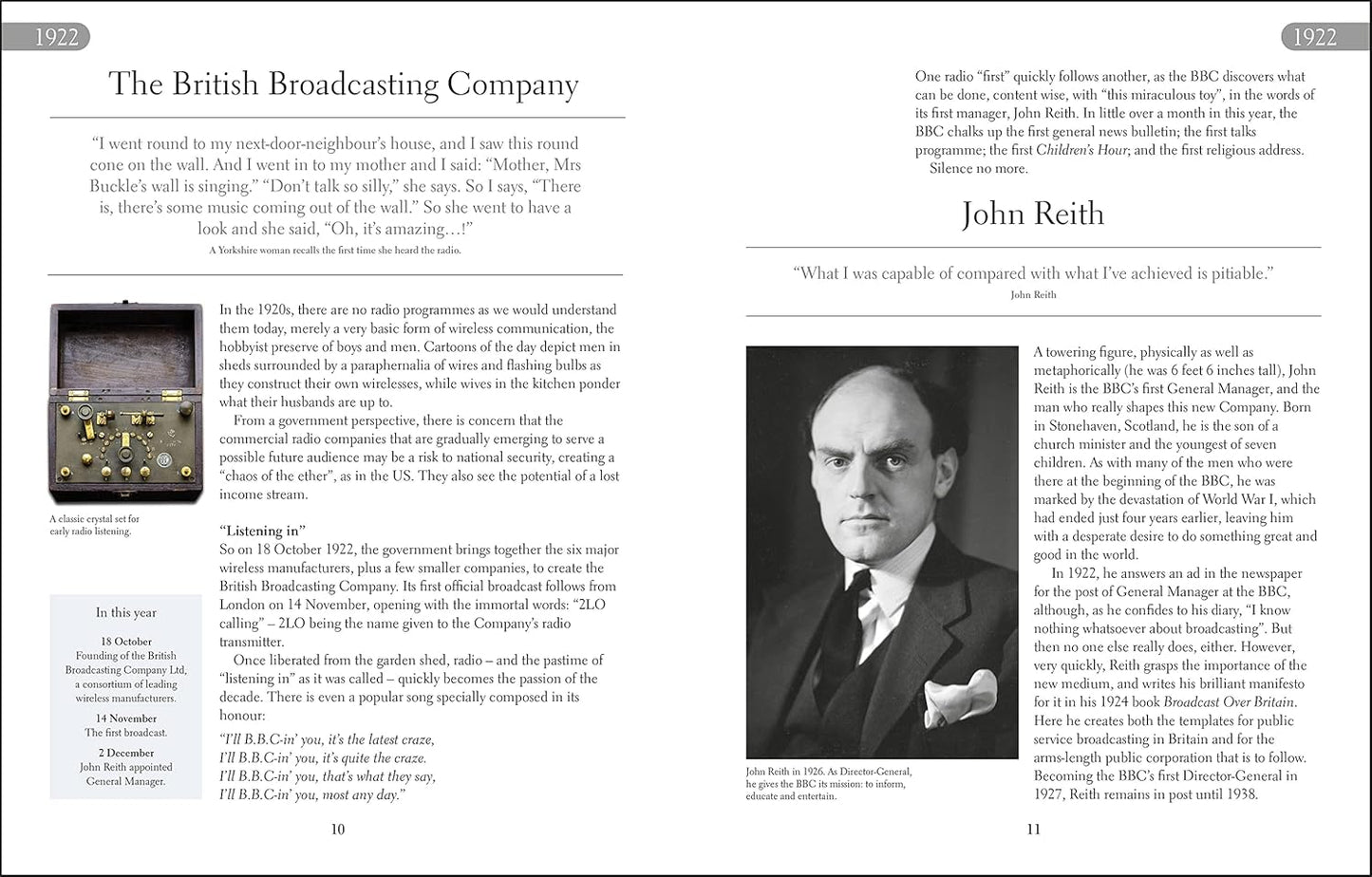 Broadcasting Britain: 100 Years of the BBC (Hardback)