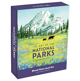 The Art of the National Parks Boxed Note Card Set (Card Book)