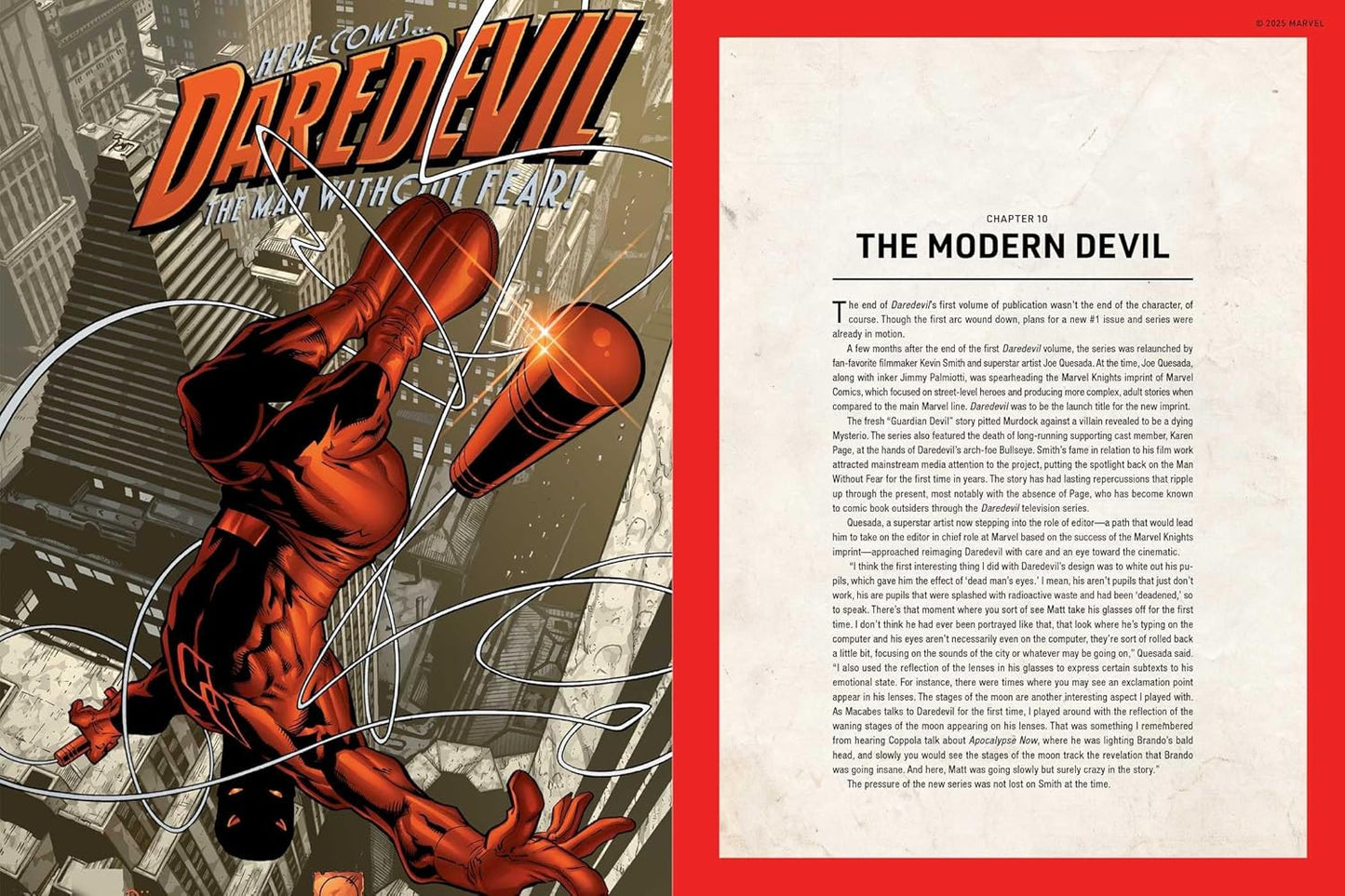 Marvel: The Art of Daredevil: The Illustrated History (Hardcover)