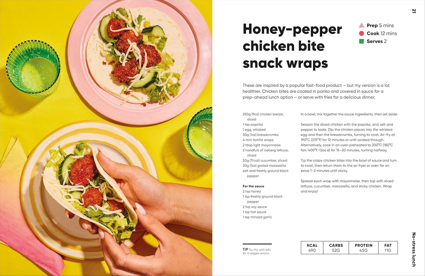 20-minute Air Fryer: Easy High-Protein Meals Under 600 Calories (Hardback)