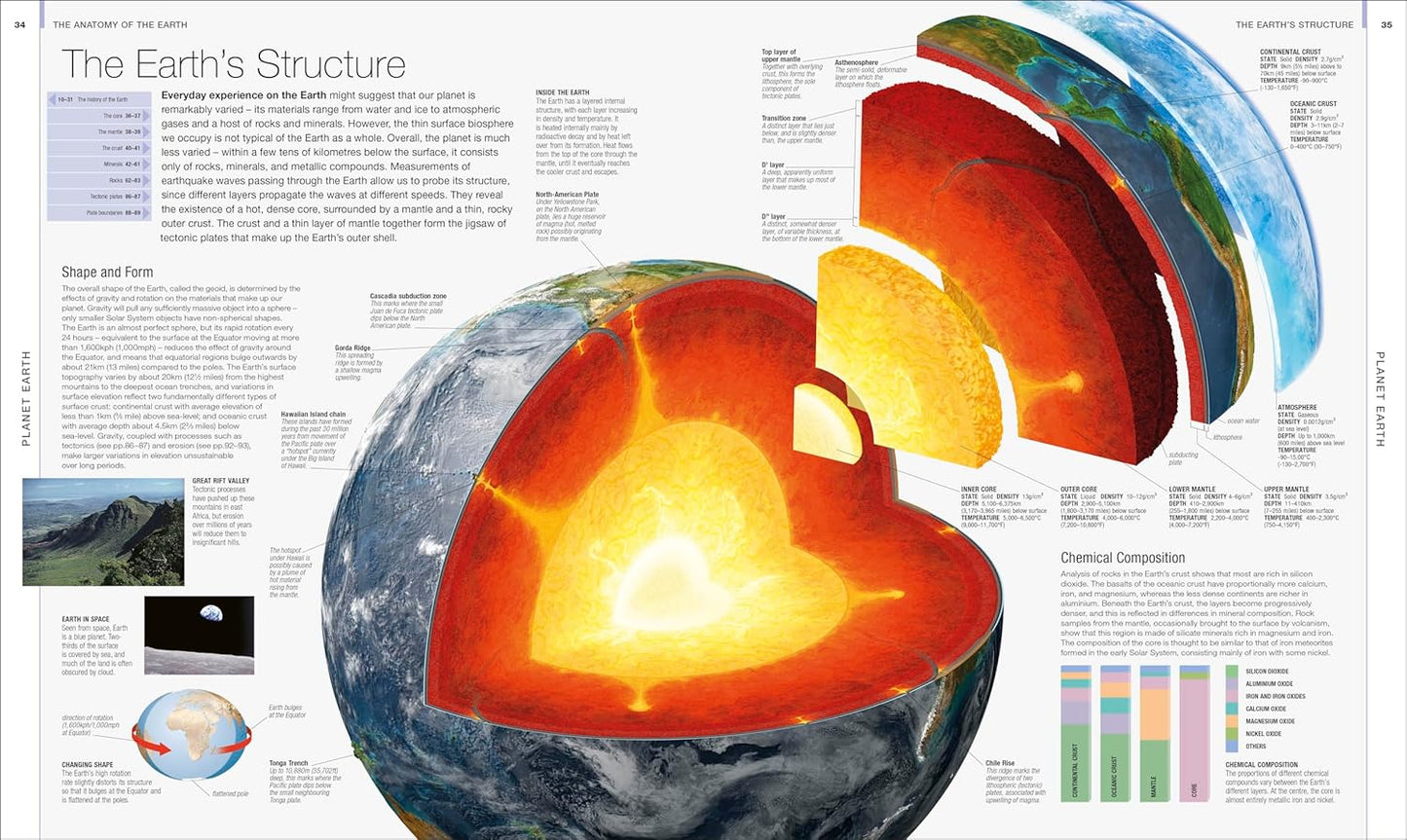 Earth: The Definitive Visual Guide - DK Definitive Visual Encyclopedias (Hardback)