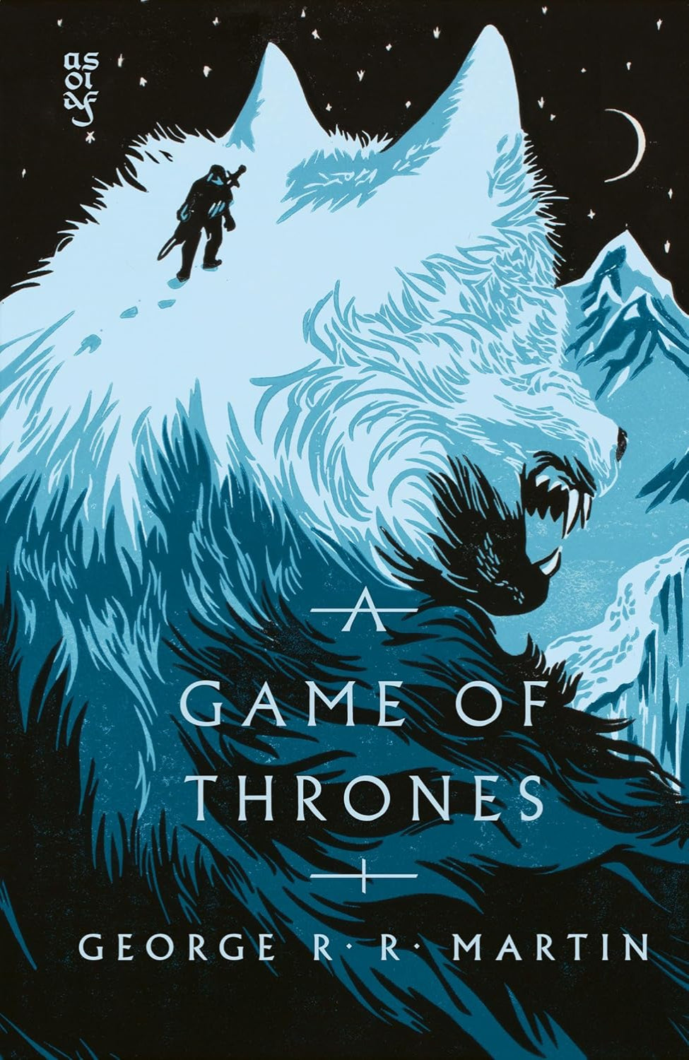 A Game of Thrones By George R.R. Martin - A Song of Ice and Fire #1 (Hardback clouthbound edition)