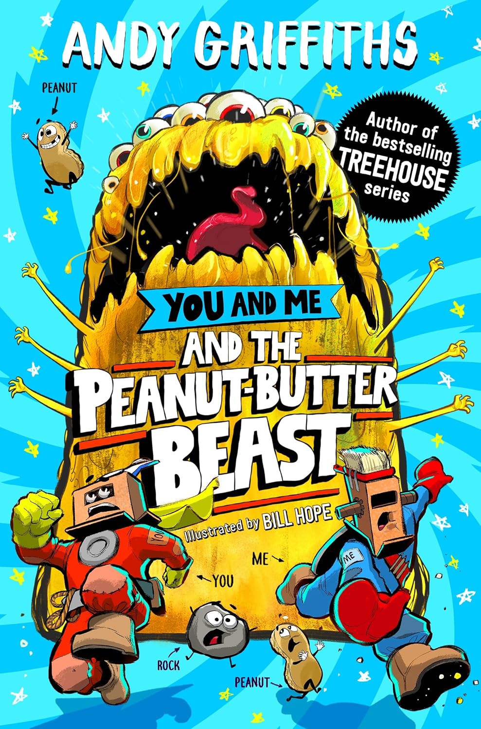 You and Me and the Peanut Butter Beast By Andy Griffiths - Adventures Unlimited/You and Me Series #2
