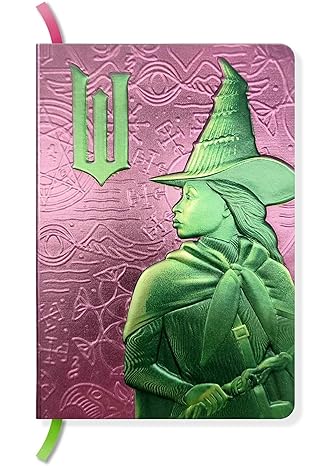 Wicked: Elphaba / Glinda Reversible Sculpted Journal