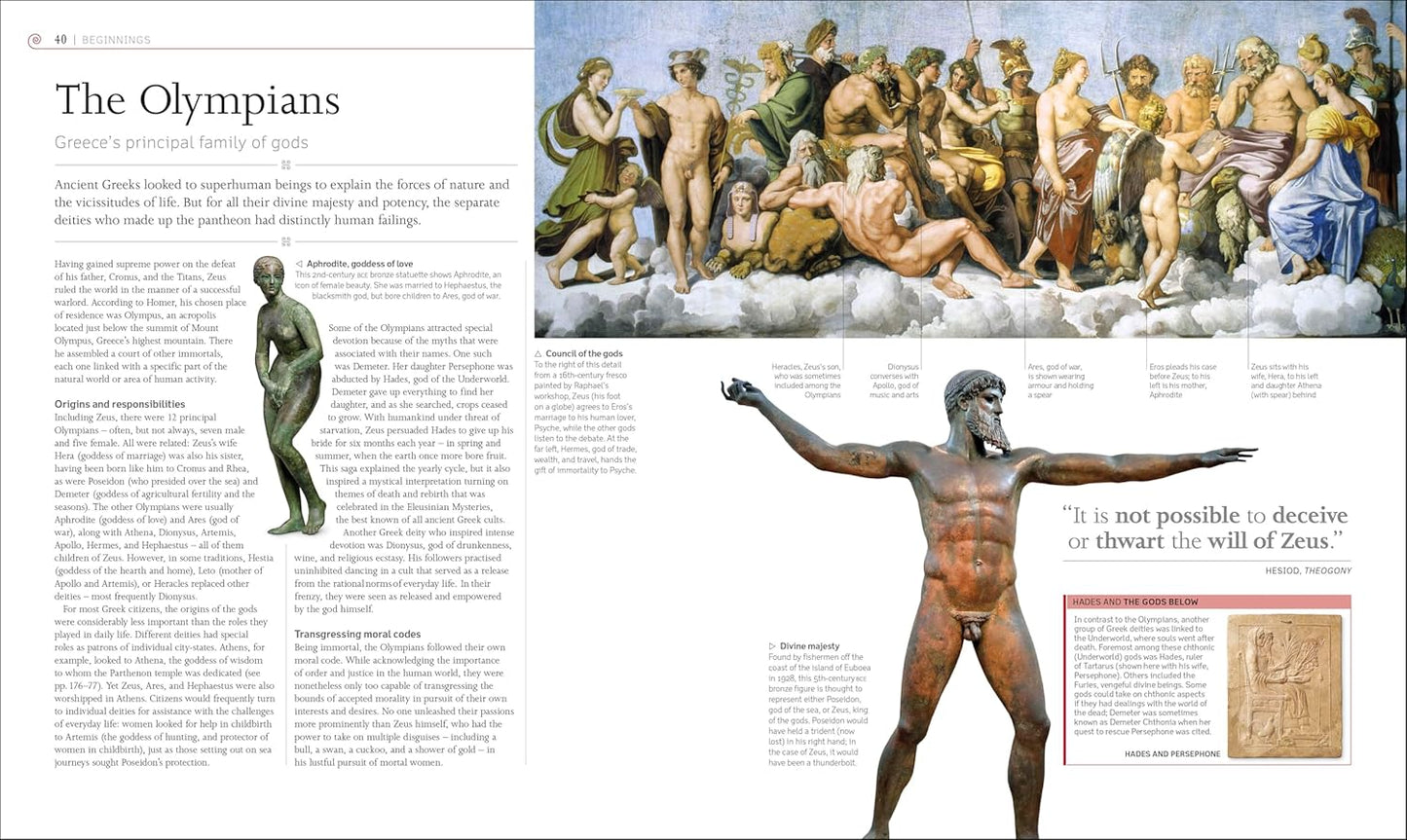 Ancient Greece: The Definitive Visual History - DK Classic History (Hardback)