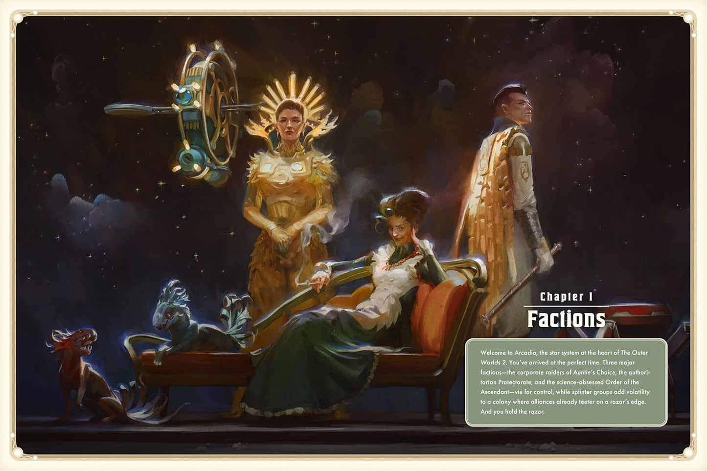 The Art of The Outer Worlds 2 (Hardback)