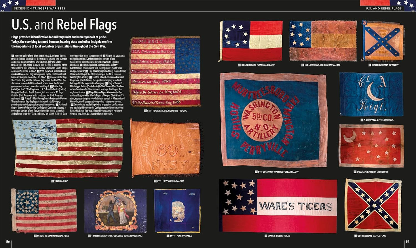 The American Civil War: A Visual History - DK Definitive Visual Histories (Hardback)