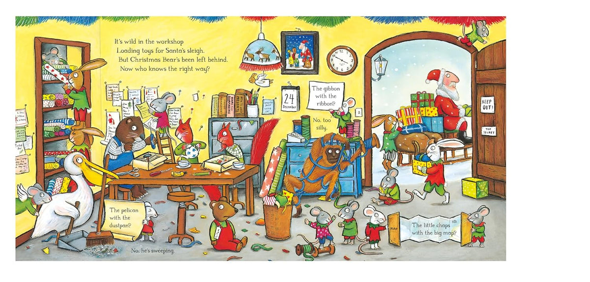 Tom and Bear at Christmas: A lift-the-flap book - Tom and Bear (Board book)