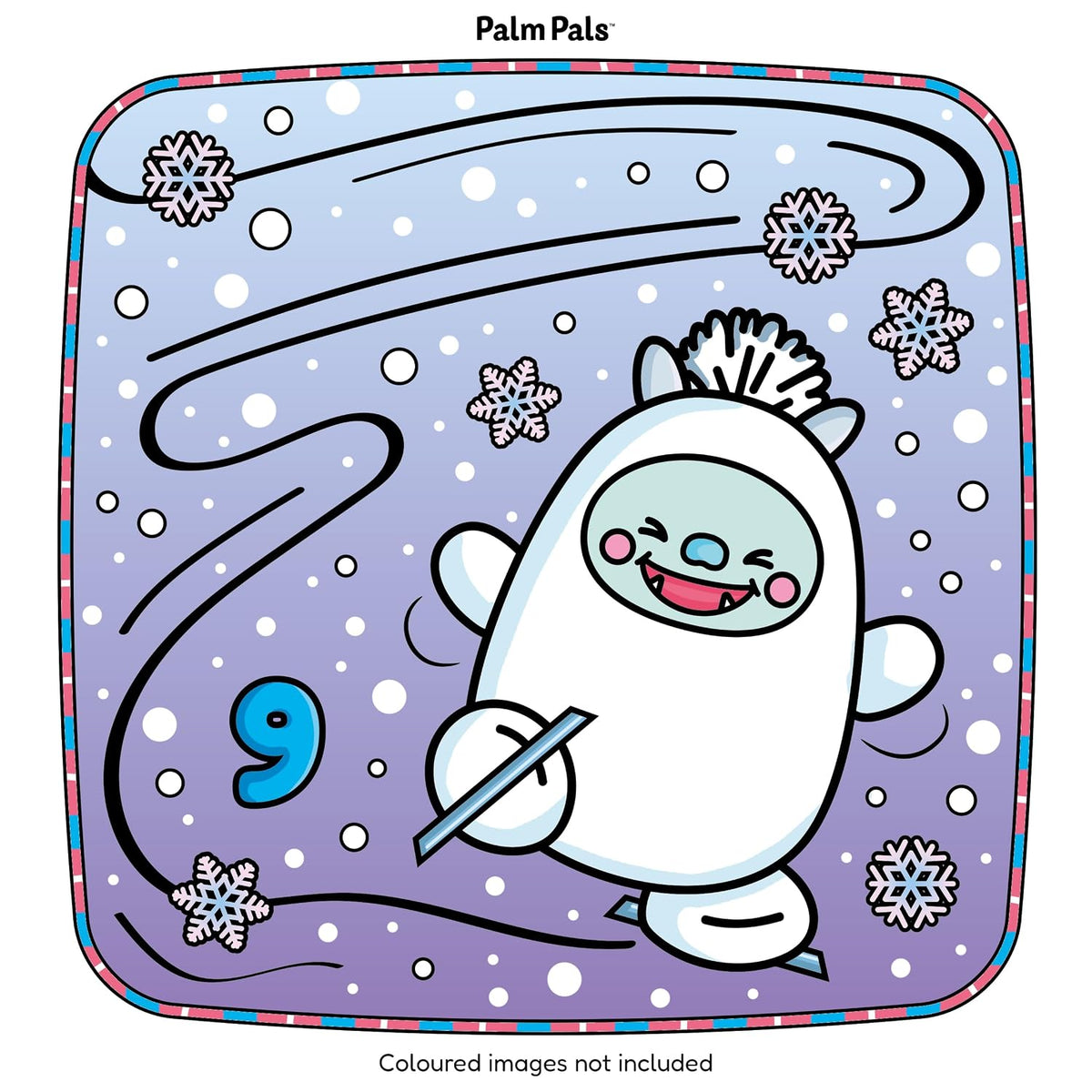 Palm Pals Festive Friends: An Advent Calendar Colouring Book - Palm Pals