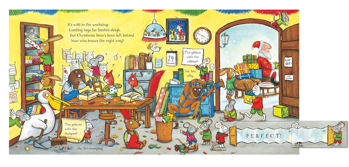 Tom and Bear at Christmas: A lift-the-flap book - Tom and Bear (Board book)