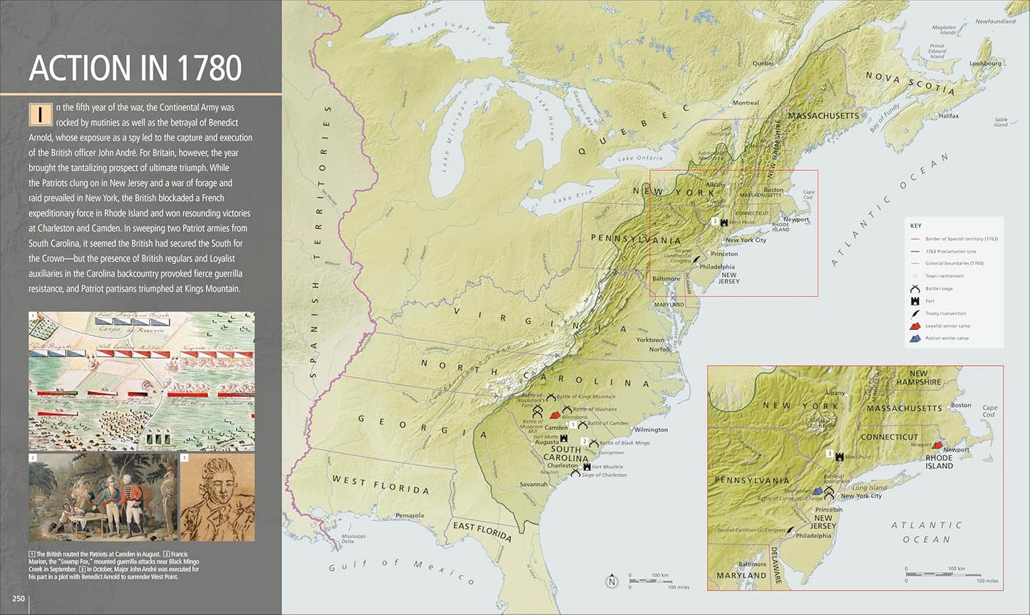 The American Revolution: A Visual History (Hardback)