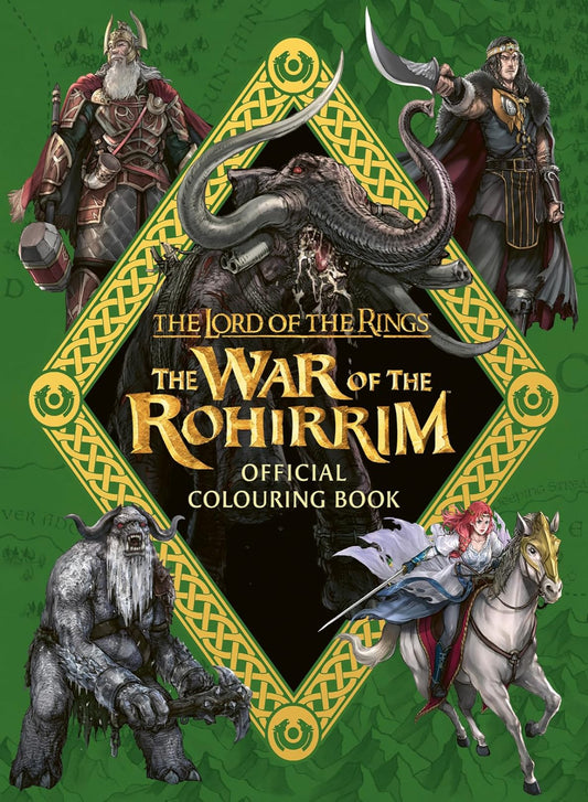 The Lord of the Rings: The War of the Rohirrim Official Colouring Book (Paperback)