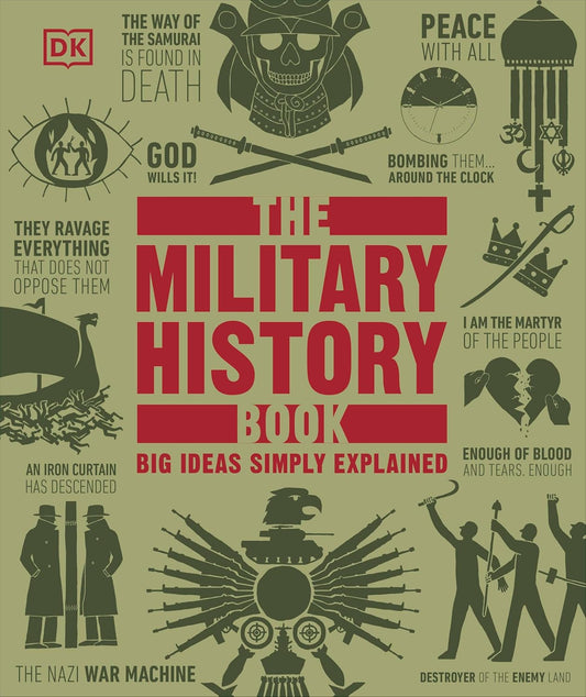 The Military History Book: Big Ideas Simply Explained - DK Big Ideas (Hardback)