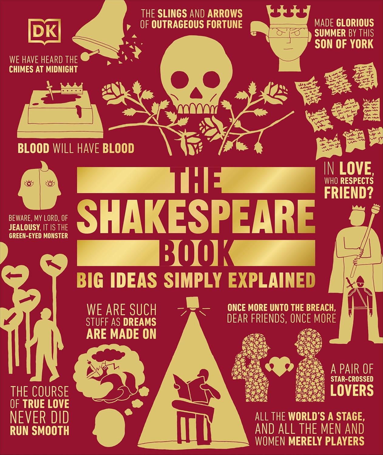 The Shakespeare Book: Big Ideas Simply Explained - DK Big Ideas (Hardback)