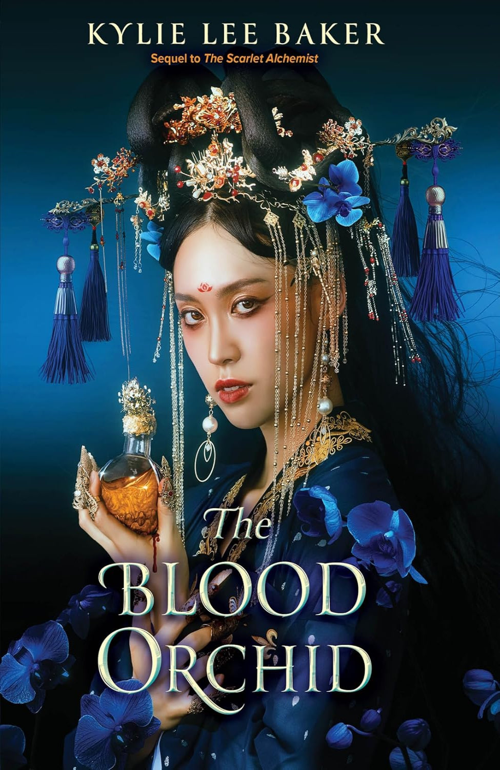 The Blood Orchid By Kylie Lee Baker - The Scarlet Alchemist #2