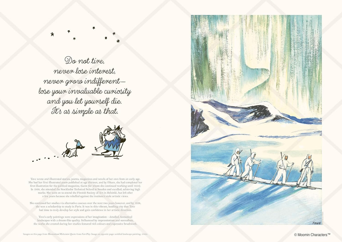 The Art of Tove Jansson: Creator of the Moomins: A Pull-Out Prints Book By Tove Jansson (Hardback)