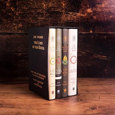 The Lord of the Rings Boxed Set: The Classic Bestselling Fantasy Novel Hardcover – Special Edition