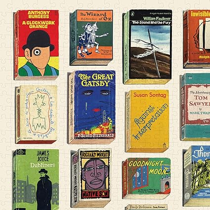 Classic Paperbacks 1000 Piece Puzzle (Jigsaw Products)