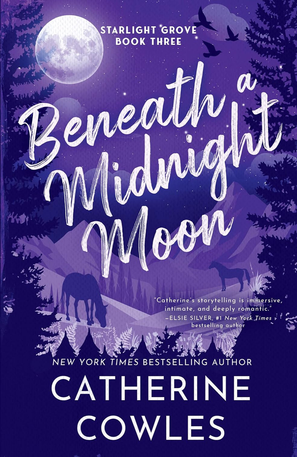 Beneath a Midnight Moon By Catherine Cowles - Starlight Grove #3