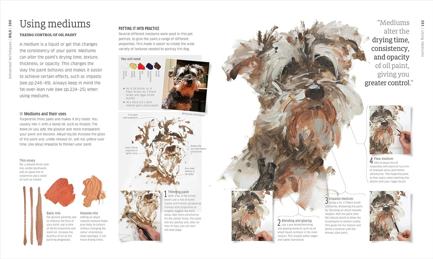 Artist's Painting Techniques: Explore Watercolours, Acrylics, and Oils. Discover Your Own Style. Grow as an Artist (Hardback)