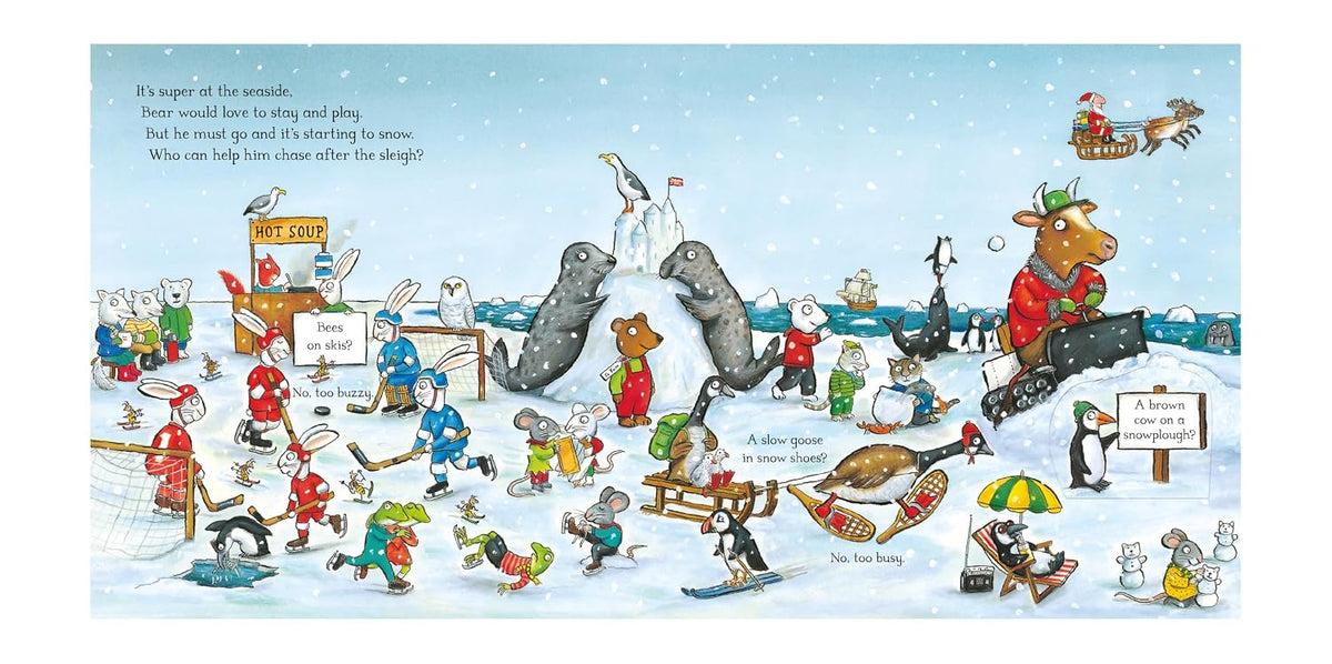 Tom and Bear at Christmas: A lift-the-flap book - Tom and Bear (Board book)