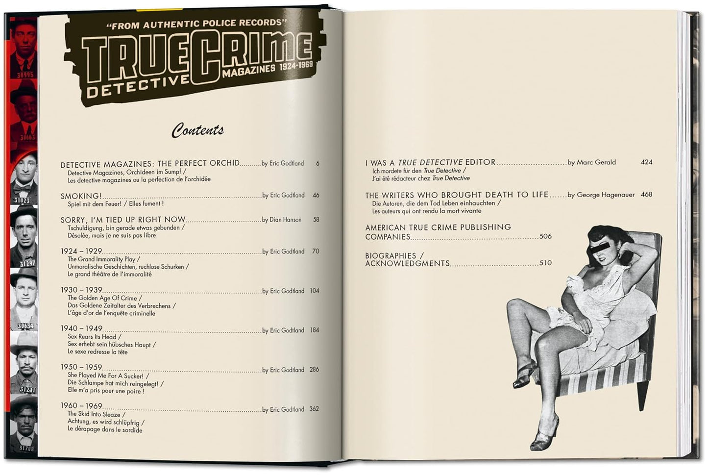 True Crime Detective Magazines. 1924–1959. 45th Ed. - 45th Edition (Hardback)