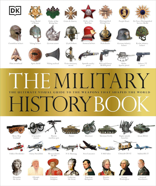 The Military History Book: The Ultimate Visual Guide to the Weapons that Shaped the World - DK Definitive Visual Histories (Hardback)