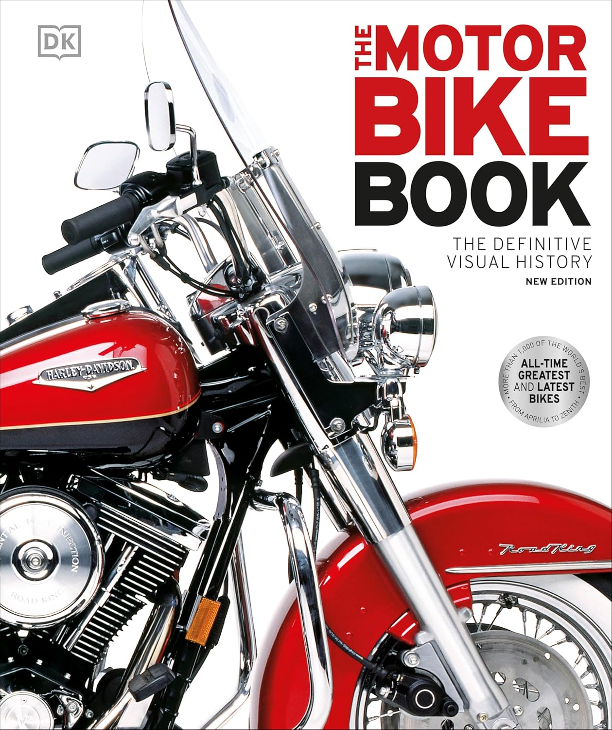 The Motorbike Book: The Definitive Visual History - DK Definitive Transport Guides (Hardback)