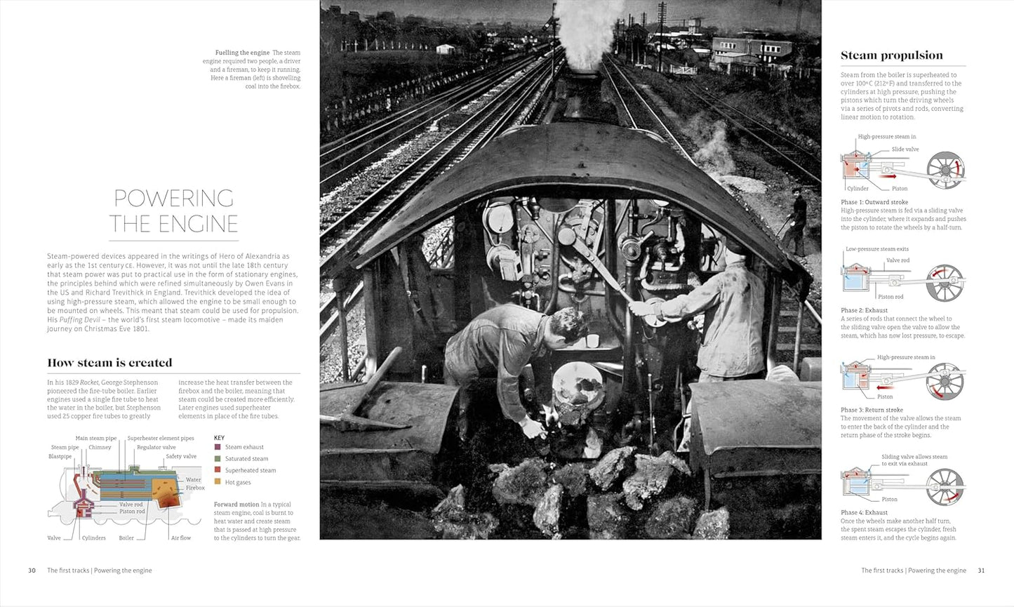 The Rise of the Railway: How Trains Changed the World (Hardback)